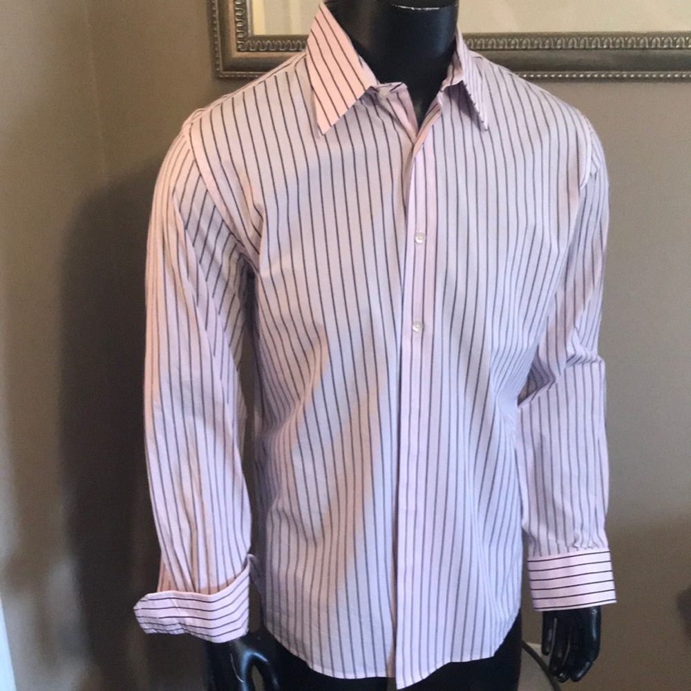 Express 1MX cotton button down in XL 17-17.5